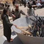 pkk silah yakma