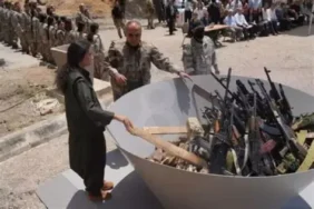 pkk silah yakma